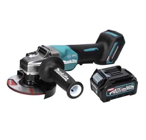 Amoladora angular a batería Makita GA 013 GD1 40 V máx. 125 mm sin escobillas XGT + 1x batería 2,5 Ah - sin cargador