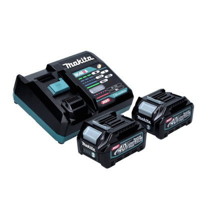Makita GA 013 GD2 Meuleuse d'angle sans fil 40 V maxi 125 mm Brushless XGT + 2x Batteries 2,5 Ah + Chargeur