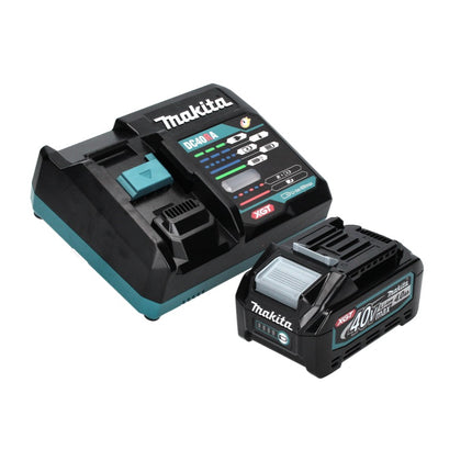 Makita GA 013 GM1 Meuleuse d'angle sans fil 40 V maxi 125 mm Brushless XGT + 1x Batterie 4.0 Ah + Chargeur