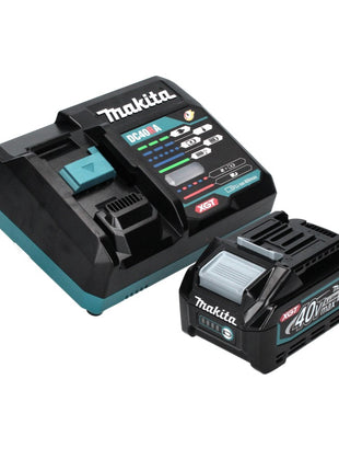 Meuleuse d'angle sur batterie Makita GA 013 GM101 40 V max. 125 mm sans balais XGT + 1x batterie 4,0 Ah + chargeur + Makpac