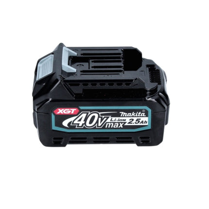 Makita GA 008 GD1 Meuleuse d'angle sans fil 40 V maxi 125 mm brushless XGT + 1x Batterie 2,5 Ah - sans chargeur