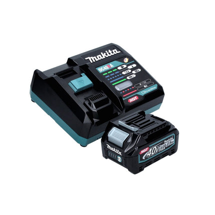 Makita CF 001 GD1 Ventilateur 40 V 235 mm + 1x Batterie 2,5 Ah + Chargeur + Adaptateur secteur