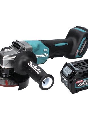 Makita GA 016 GD1 Meuleuse d'angle sans fil 40 V maxi 125 mm brushless XGT + 1x Batterie 2,5 Ah - sans chargeur