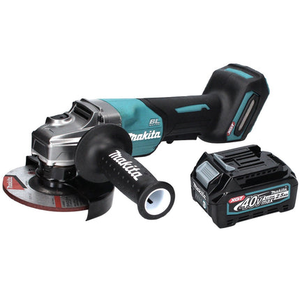 Makita GA 016 GD1 Meuleuse d'angle sans fil 40 V maxi 125 mm brushless XGT + 1x Batterie 2,5 Ah - sans chargeur