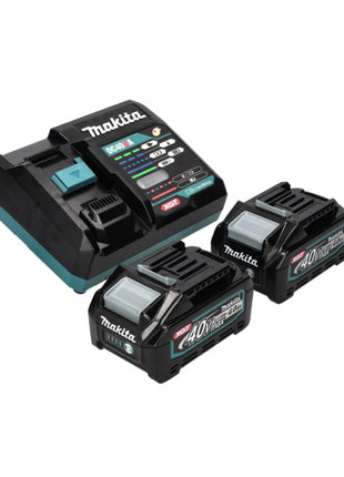 Makita GA 016 GM2 Akku Winkelschleifer 40 V max. 125 mm Brushless  XGT + 2x Akku 4,0 Ah + Ladegerät