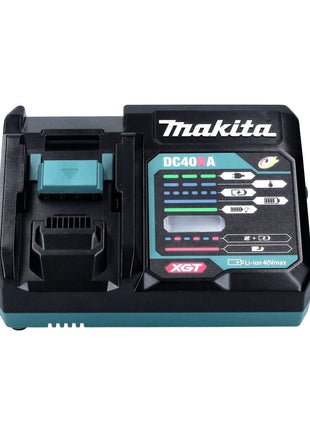 Makita Kit de démarrage batterie 40 V max + 2x Batteries BL 4040 4,0 Ah XGT (2x 191B26-6) + Chargeur (191E07-8)