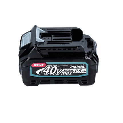 Makita GA 016 GD101 Meuleuse d'angle sans fil 40 V maxi 125 mm brushless XGT + 1x Batterie 2,5 Ah + Makpac - sans chargeur