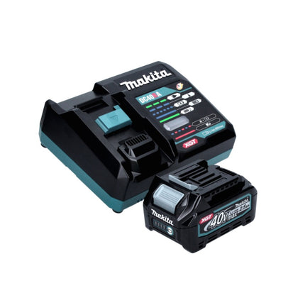 Makita GA 016 GD101 Meuleuse d'angle sans fil 40 V maxi 125 mm brushless XGT + 1x Batterie 2,5 Ah + Chargeur + Makpac