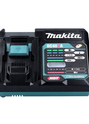 Makita Power Source Kit 40 V max. avec 4x BL 4040 batterie 4,0 Ah XGT ( 4x 191B26-6 ) + DC 40 RA chargeur rapide XGT LXT ( 191E07-8 )