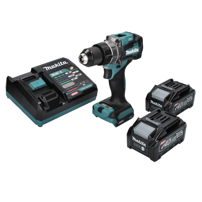 Makita DF 001 GM2 Perceuse-visseuse sans fil 40 V max. 140 Nm XGT Brushless + 2x batterie 4,0 Ah + chargeur