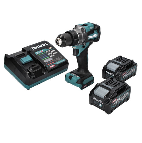 Makita DF 001 GM2 Perceuse-visseuse sans fil 40 V maxi 140 Nm XGT brushless + 2x Batteries 4,0 Ah + Chargeur