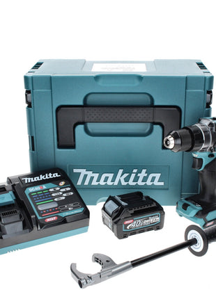 Taladro atornillador inalámbrico Makita DF 001 GD101 40 V máx. 140 Nm XGT Brushless + 1x batería 2,5 Ah + cargador + Makpac