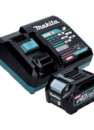 Taladro atornillador inalámbrico Makita DF 001 GD101 40 V máx. 140 Nm XGT Brushless + 1x batería 2,5 Ah + cargador + Makpac