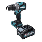 Makita HP 001 GM1 Perceuse-visseuse à percussion sans fil 40 V maxi 140 Nm XGT Brushless + 1x Batterie 4.0 Ah - sans chargeur