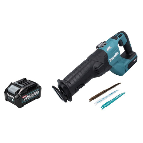 Makita JR 001 GM1 Scie recipro sans fil, XGT 40 V max. + 1x Batterie 4,0 Ah - sans chargeur, sans coffret