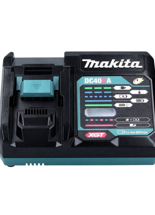 Makita JR 001 GM1 40 V max. Scie recipro sans fil + 1x Batterie 4.0 Ah + Lames de scie + Chargeur - sans coffret