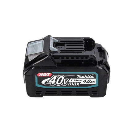 Makita JR 001 GM1 40 V max. Scie recipro sans fil + 1x Batterie 4.0 Ah + Lames de scie + Chargeur - sans coffret