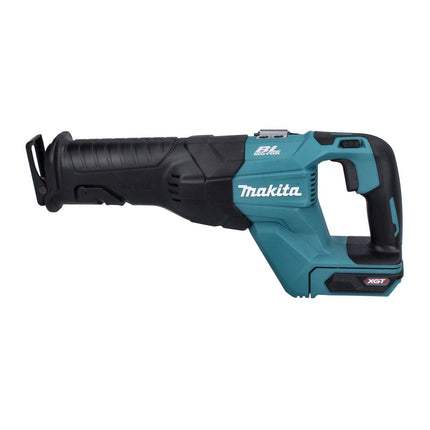 Makita JR 001 GD101 Scie réversible sans fil 40 V max. Brushless Scie sabre XGT + 1x batterie 2,5 Ah + coffret - sans chargeur