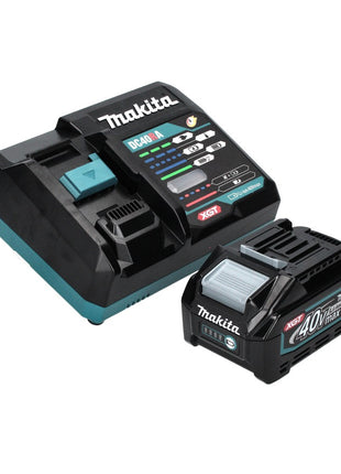 Perceuse à percussion sur batterie Makita HP 001 GM101 40 V max. 140 Nm XGT Brushless + 1x batterie 4,0 Ah + chargeur + Makpac