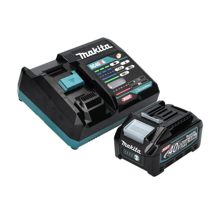 Perceuse à percussion sur batterie Makita HP 001 GM101 40 V max. 140 Nm XGT Brushless + 1x batterie 4,0 Ah + chargeur + Makpac