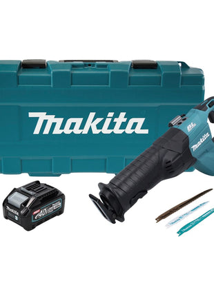 Makita JR 001 GM101 Akku Reciprosäge 40 V max. Brushless Säbelsäge XGT + 1x Akku 4,0 Ah + Koffer - ohne Ladegerät