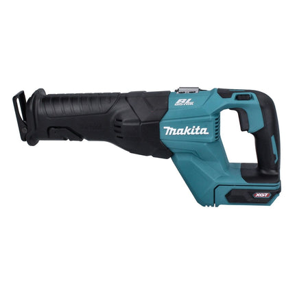 Makita JR 001 GM201 Scie sabre sans fil 40 V max. + 2x Batteries 4,0 Ah + Chargeur + Coffret de transport