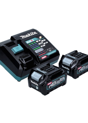 Makita TD001GD2 Visseuse à percusion sans fil 220Nm 40V 1/4" XGT Brushless + 2x Batteries 2,5Ah + Chargeur