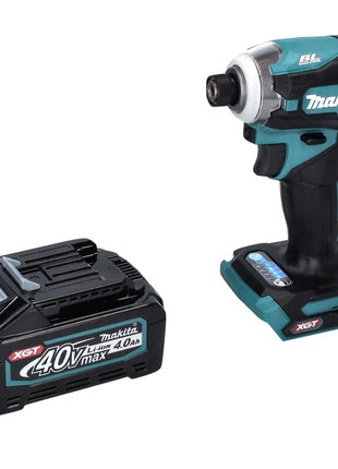 Makita TD001GM1 Visseuse à choc sans fil 220Nm 1/4" 40V XGT Brushless + 1x Batterie 4,0 Ah - sans chargeur