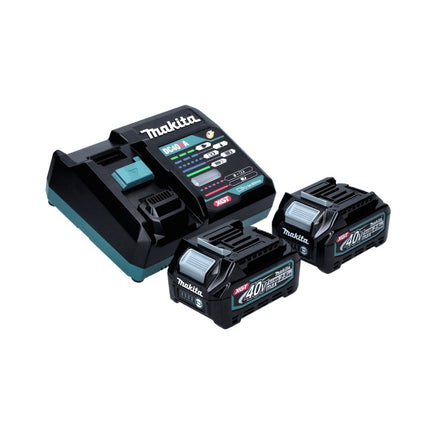 Makita HR 004 GD2 Perceuse à percussion sans fil 40 V max. 2,8 J SDS plus XGT + 2x Batteries 2,5 Ah + Chargeur