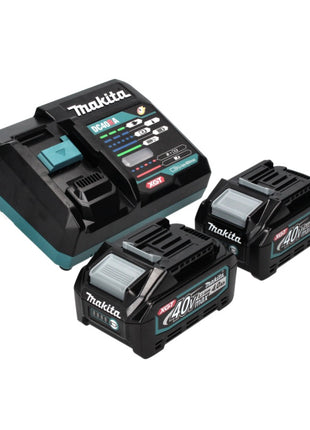 Makita TD001GM2 Visseuse à percusion sans fil 220Nm 40V 1/4" XGT Brushless + 2x Batteries 4,0Ah + Chargeur