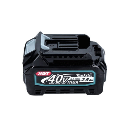 Makita TD001GD101 Visseuse à percusion sans fil 220Nm 40V 1/4" XGT Brushless + 1x Batterie 2,5Ah + Coffret Makpac - sans chargeur