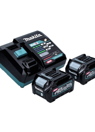 Makita TD 001 GD201 llave de impacto inalámbrica 40 V 220 Nm 1/4" XGT Brushless + 2x batería 2,5 Ah + Makpac + cargador