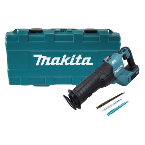 Scie alternative à batterie Makita JR 001 GZ01 40 V max. Scie sabre sans balais XGT + coffret - sans batterie, sans chargeur