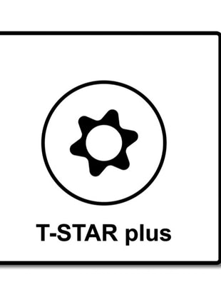 Vis de terrasse SPAX 5,0 x 60 mm en acier inoxydable A2 800 pièces (2x 0537000500605) filetage de fixation culasse Torx T-STAR Plus T25 Cut