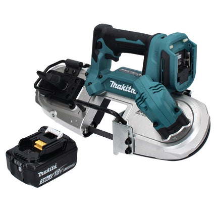 Makita DPB 183 F1 Scie à ruban sans fil 18 V 66 mm brushless + 1x Batterie 3,0 Ah - sans chargeur