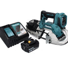 Makita DPB 183 RM1 Scie à ruban sans fil 18 V 66 mm brushless + 1x Batterie 4.0 Ah + Chargeur
