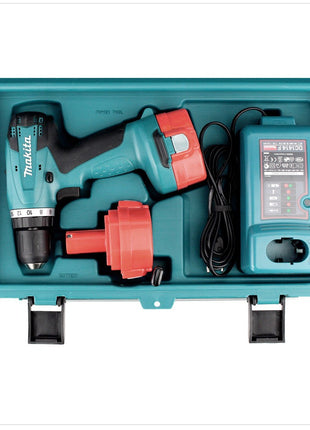 Makita 6281 14,4 V Ni-MH Akku Bohrschrauber + 2x 3 Ah Dinotech Akku inkl. 126 tlg. Werkzeug Set - Toolbrothers