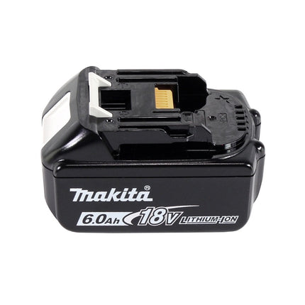 Makita DPB 183 G1 Scie à ruban sans fil 18 V 66 mm brushless + 1x Batterie 6.0 Ah - sans chargeur