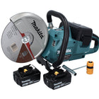 Makita DCE090ZX1 Decoupeuse sans fil sans balai 230 mm 36 V (2x 18 V) + 2x Batteries 4 Ah - sans chargeur