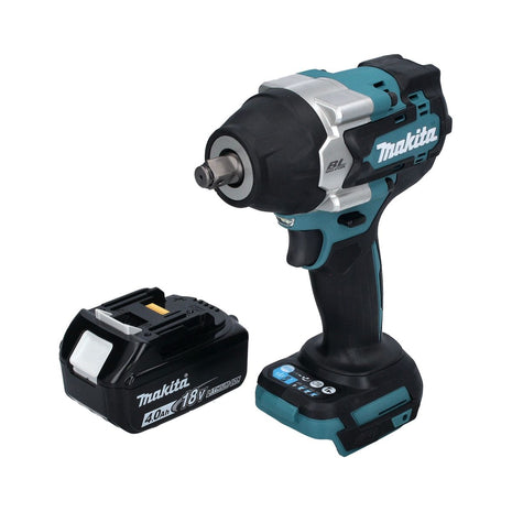 Makita DTW 700 M1 Llave de impacto a batería 18 V 700 Nm 1/2" XPT Brushless + 1x batería 4,0 Ah - sin cargador