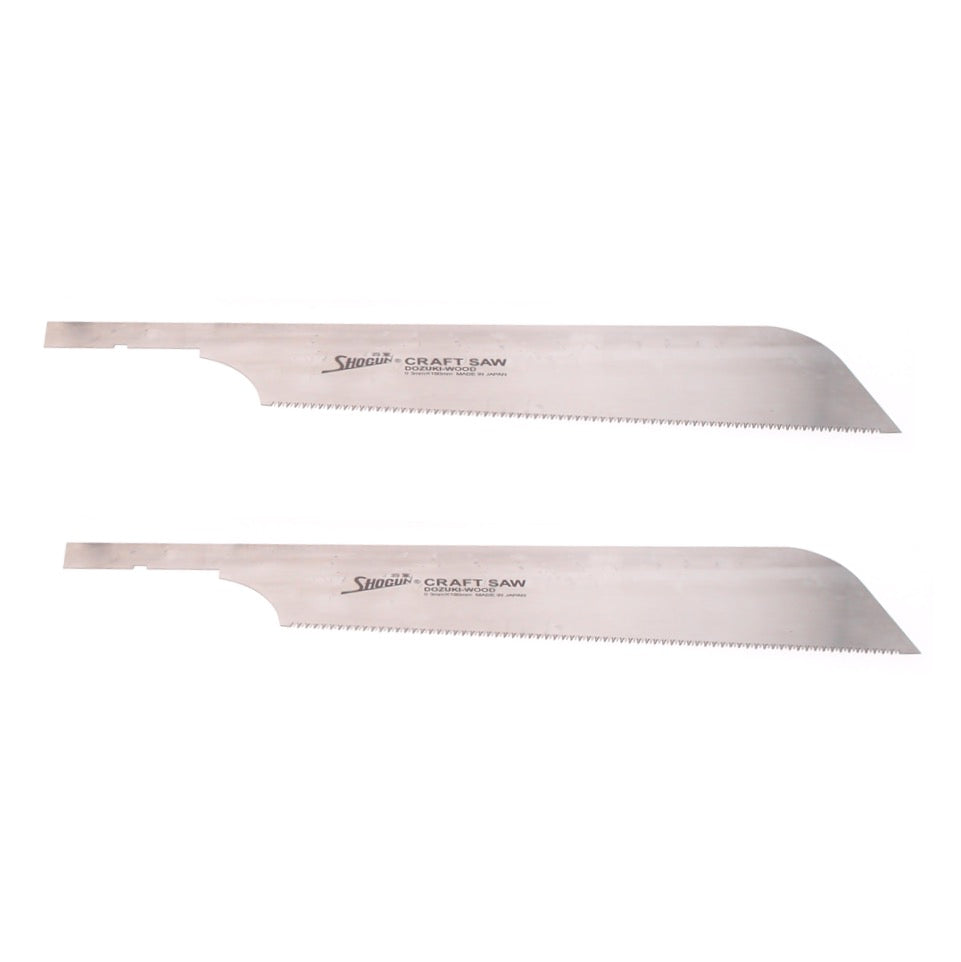 Shogun DOZUKI Japansäge Universal Holz Zugsäge langer Griff ( M-190D) Klinge 190 mm + 2x DOZUKI Japan Holzsägeblatt - Made in Japan - Toolbrothers