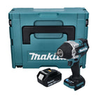 Makita DTW 700 G1J Visseuse à chocs sans fil 18 V 700 Nm 1/2