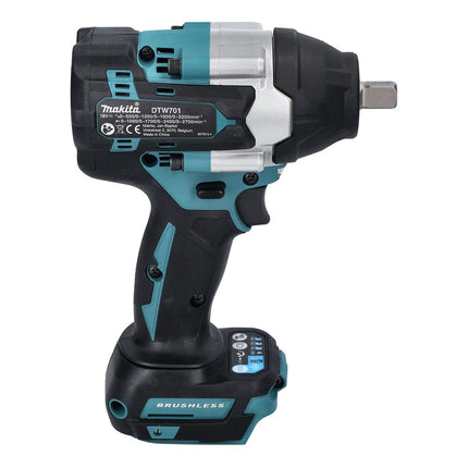 Makita DTW 701 F1 Clé à choc sans fil 18 V 700 Nm 1/2'' XPT Brushless + 1x batterie 3,0 Ah - sans chargeur