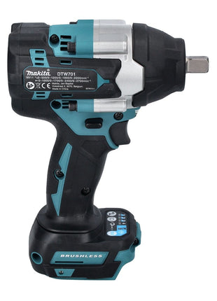 Makita DTW 701 RF1 Clé à choc sans fil 18 V 700 Nm 1/2'' XPT Brushless + 1x batterie 3,0 Ah + chargeur