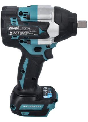 Makita DTW 701 RM1 Clé à choc sans fil 18 V 700 Nm 1/2'' XPT Brushless + 1x batterie 4,0 Ah + chargeur