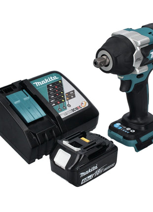 Makita DTW 701 RM1 Clé à choc sans fil 18 V 700 Nm 1/2'' XPT Brushless + 1x batterie 4,0 Ah + chargeur