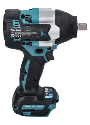 Makita DTW 701 G1 Llave de impacto a batería 18 V 700 Nm 1/2" XPT Brushless + 1x batería 6,0 Ah - sin cargador