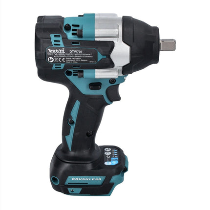 Makita DTW 701 G1 Clé à choc sans fil 18 V 700 Nm 1/2'' XPT Brushless + 1x batterie 6,0 Ah - sans chargeur