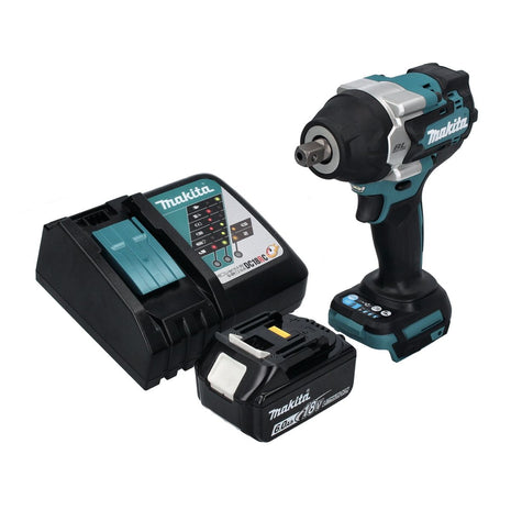 Makita DTW 701 RG1 Akku Schlagschrauber 18 V 700 Nm 1/2" XPT Brushless + 1x Akku 6,0 Ah + Ladegerät