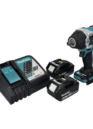 Makita DTW 701 RG Clé à choc sans fil 18 V 700 Nm 1/2'' XPT Brushless + 2x batterie 6,0 Ah + chargeur